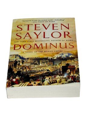 Dominus by Steven Saylor New Historical Fiction Book Roman Empire
